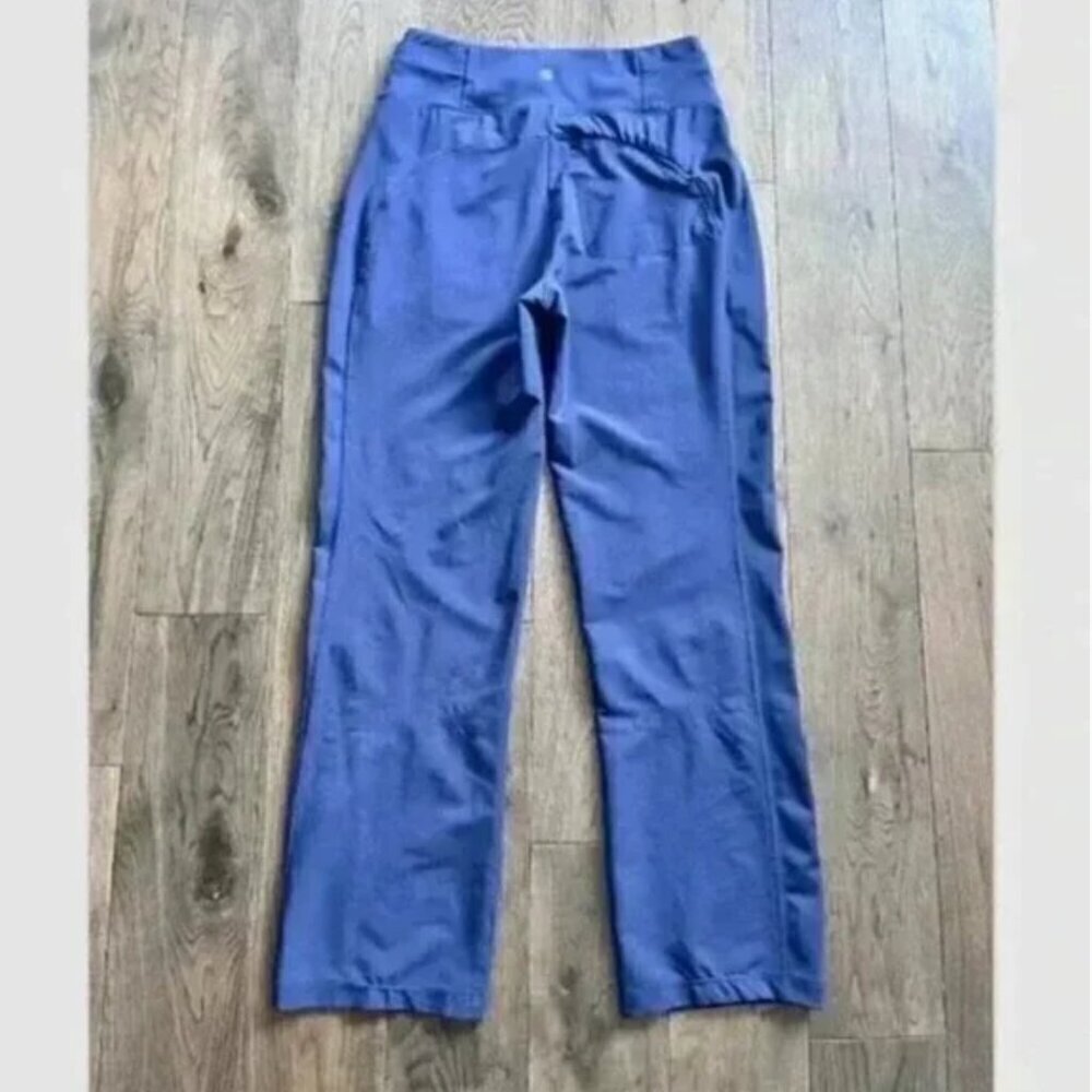 Athleta Fairway Golf Pant Navy Blue Size 2 High Rise Stretch Athletic Activewear - Picture 4 of 9